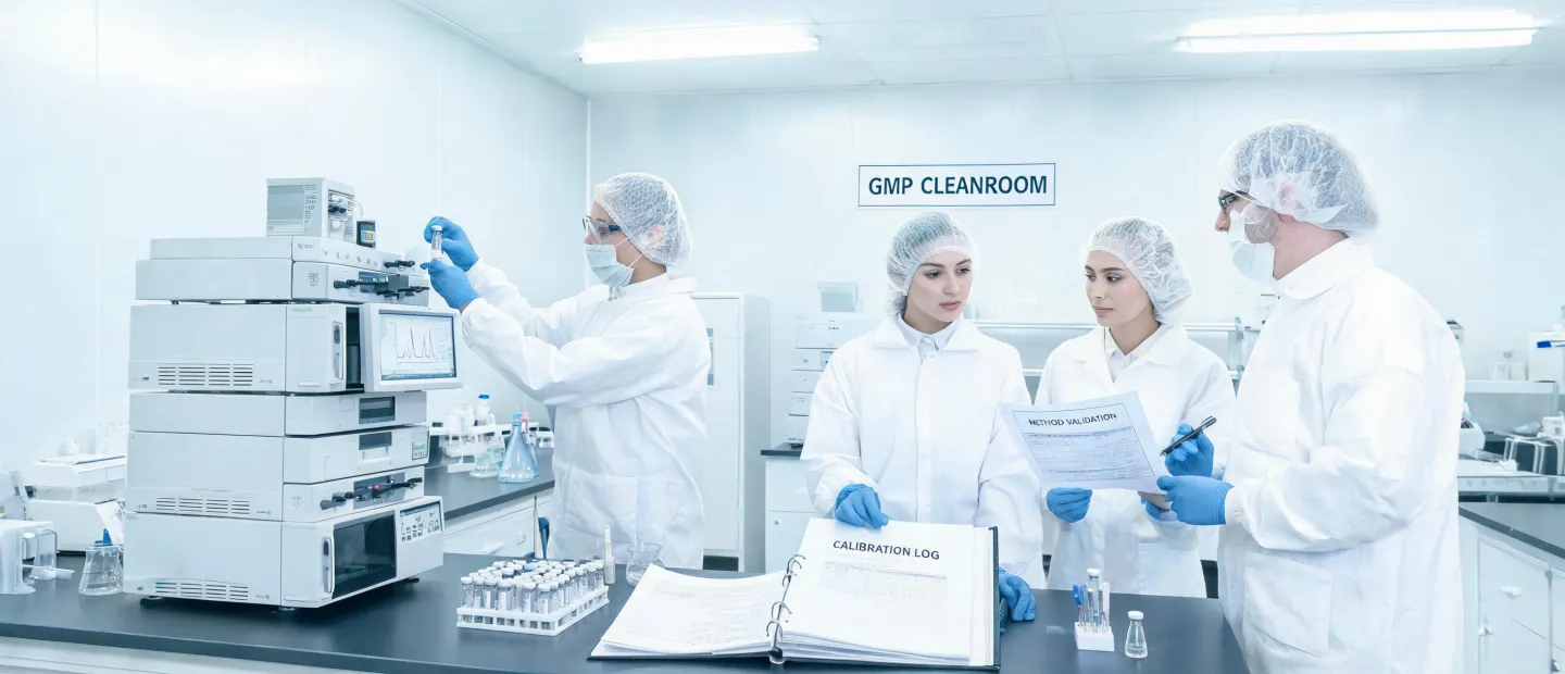 Sartorius laboratory team reviewing sample preparation workflow